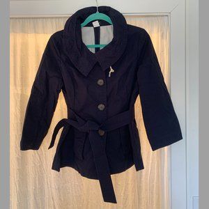 JCrew Light Cotton Belted Jacket